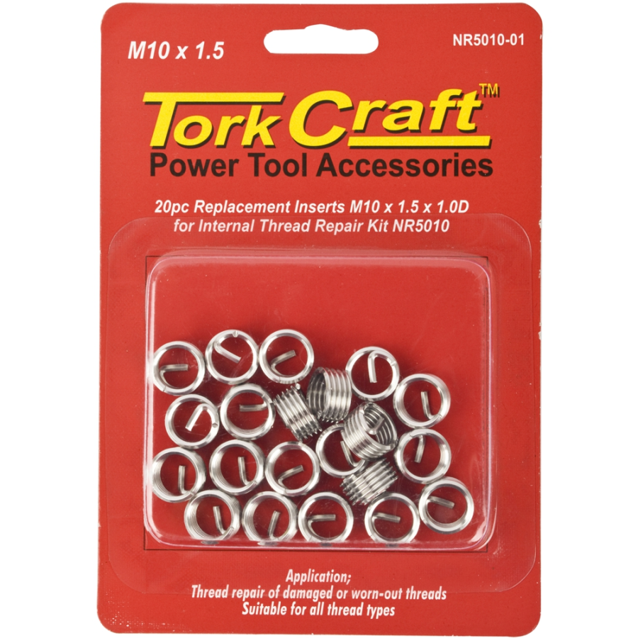 (image for) Thread Repair Kit M10 X 1.5 X 1.0d Repl. Inserts For Nr5010