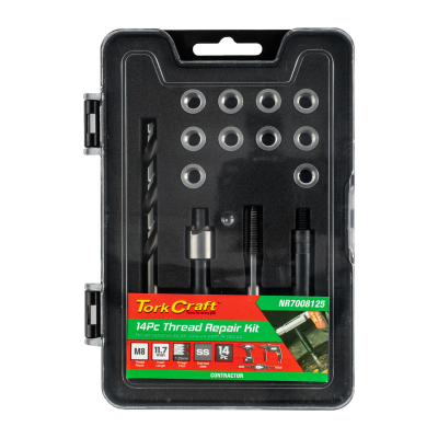 (image for) Thread Repair Kit 14pc M8 X 1.25 X 11.7mm Flange Insert