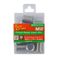 (image for) Repl. Insert 10pc M12 X 1.5 X 9.2mm S/steel For Nr701215