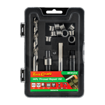(image for) Thread Repair Kit 14pc M12 X 1.5 X 9.2mm Flange Insert
