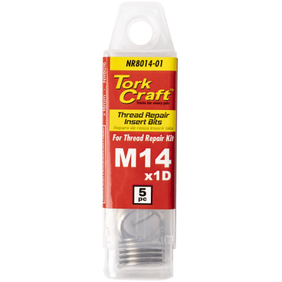 (image for) Thread Repair Kit M14 X 1d Replacement Inserts 5pce