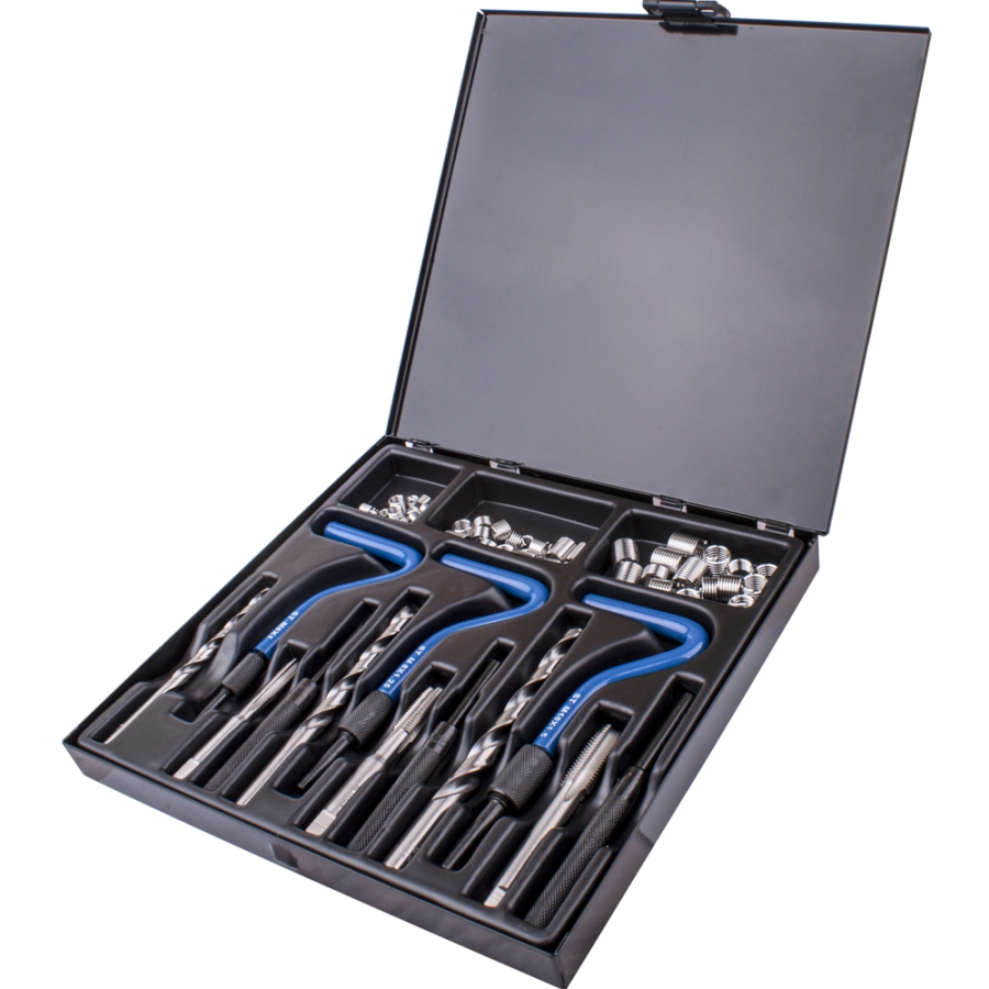 (image for) Thread Repair Kit 3pcs Combination Set M6/m8/m10 Internal (metal Box)