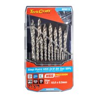 (image for) Precision-max Step Point 19pce Drill Set 1-10mm X 0.5mm