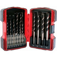 Masonry Drill Bit Set 16pc 3 - 16mm In Plastic Case (image for) Masonry Drill Bit Set 16pc 3 - 16mm In Plastic Case