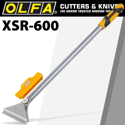 (image for) Olfa Heavy Duty Scraper 600mm With 0.8mm Blade And Safety Blade Cover
