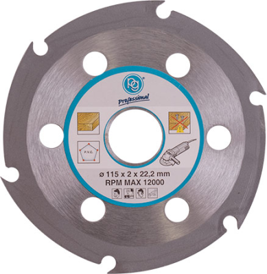 (image for) Blade 6 Teeth 115mm For Wood On Angle Grinder