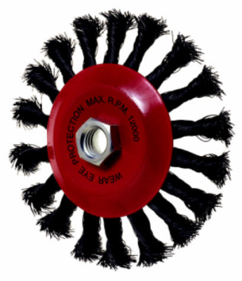 (image for) Tw.wire Con. Wheel Brush 100mm