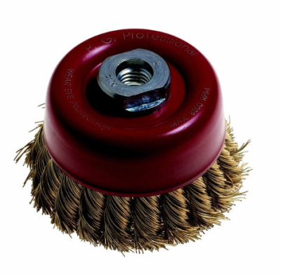 (image for) Wire Cup Brush Knotted 100mm
