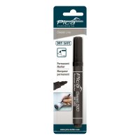 (image for) Permanent Marker 1-4mm Round Tip Black Blister