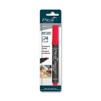 (image for) Permanent Marker 2-6mm Chisel Tip Red Blister