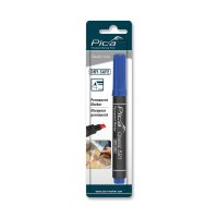 (image for) Permanent Marker 2-6mm Chisel Tip Blue Blister