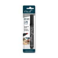 (image for) Permanent Marker 2-6mm Chisel Tip Black Blister