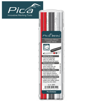 (image for) Pica Big Dry Refill Set Assorted Graphite & White & Red