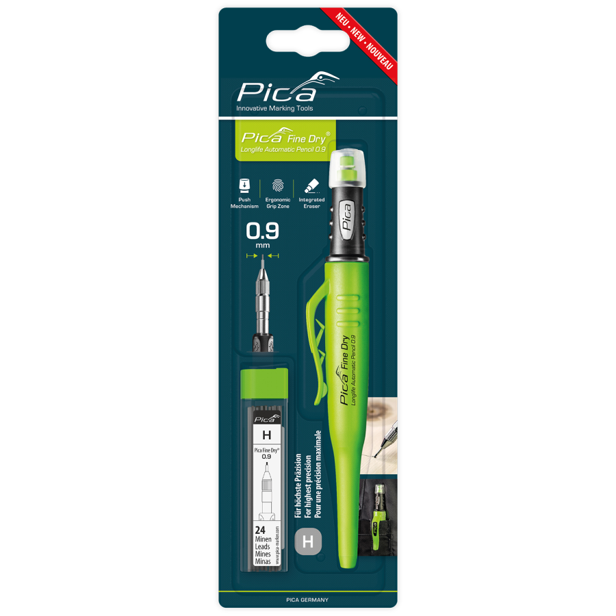 (image for) Pica Fine Dry Graphite H Lead Bundle (1x 7070 + 1x 7050)