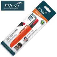 (image for) Pica Visor Permanent Marker 10mm Tip Red In Blister