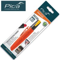 (image for) Pica Visor Permanent Marker 10mm Tip Yellow In Blister