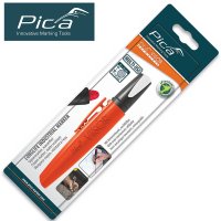 (image for) Pica Visor Permanent Marker 10mm Tip White In Blister
