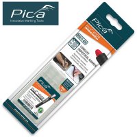 (image for) Pica Visor Permanent Marker Refills White 4pc In Blister