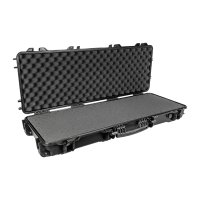 Plastic Case 1040 X 350 X 130mm Od With Foam Black Rifle Case Water & (image for) Plastic Case 1040 X 350 X 130mm Od With Foam Black Rifle Case Water &