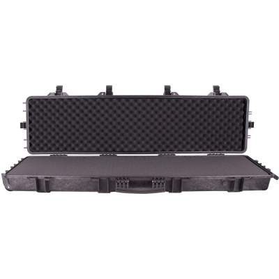 (image for) Plastic Case 1387.5 X 393.7 X 152.4mm Od With Foam Black