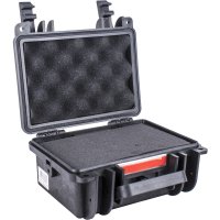 (image for) Hard Case 225x185x115mm Od With Foam Black Water & Dust Proof (19208)