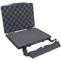 (image for) Hard Case 345x275x60mm Od With Foam Blk Water & Dust Proof For Laptop