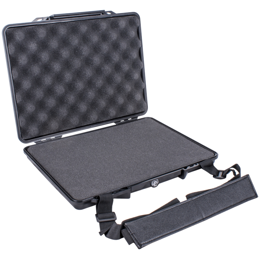 (image for) Hard Case 345x275x60mm Od With Foam Blk Water & Dust Proof For Laptop