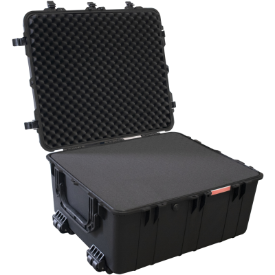 (image for) Plastic Case 847 X 722 X 432mm Od Wheels With Foam Black Case Water &