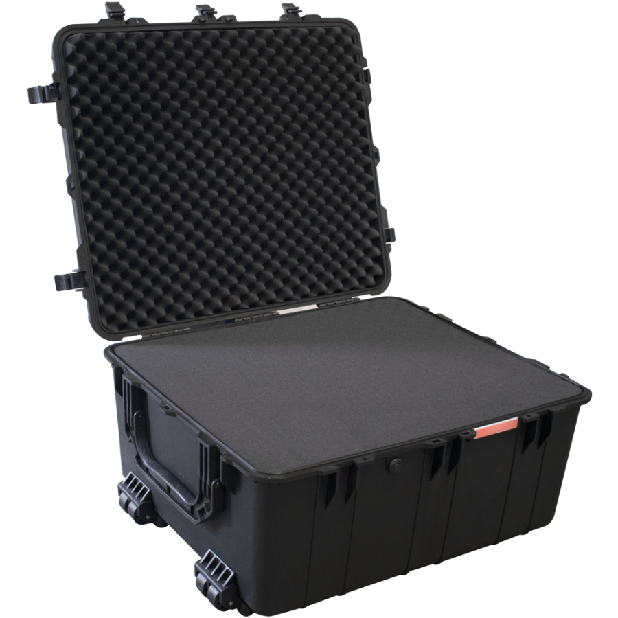 (image for) Plastic Case 847 X 722 X 432mm Od Wheels With Foam Black Case Water &