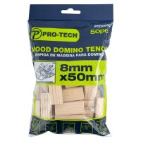 (image for) Domino Tenon 8x50mm 50pc Pack Beech Wood