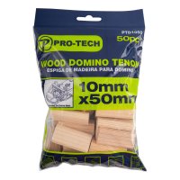 (image for) Domino Tenon 10x50mm 50pc Pack Beech Wood