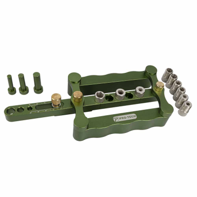 (image for) Dowel Jig Self-centering 6/8/10mm Alum. 16mm - 60mm Range