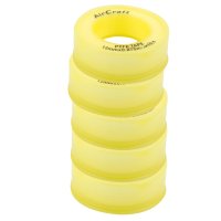 (image for) Ptfe Tape 12mmx0.075mmx10m X 5 Rolls Pack