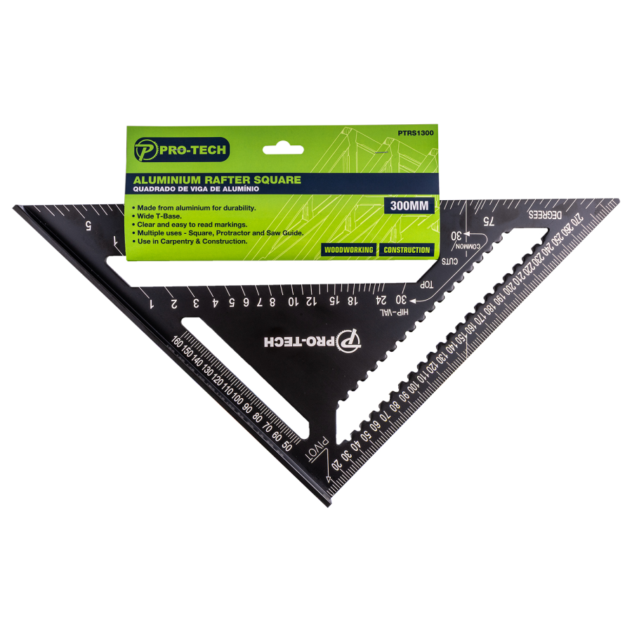 (image for) Rafter Square 300mm Aluminium