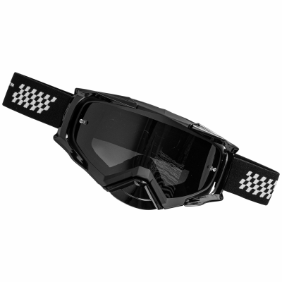 (image for) Tork Craft Mx Race Goggles Black & White Adult