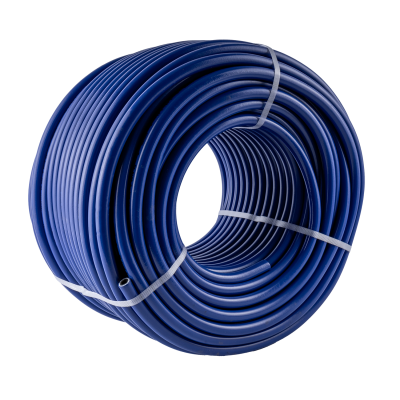 (image for) Rubber Hose 8mm X 15mm Blue Colour X100m 80bar