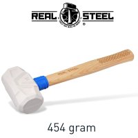 Hammer Mallet White 450g 16oz Hick. Wood Handle (image for) Hammer Mallet White 450g 16oz Hick. Wood Handle