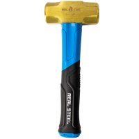 Brass Hammer 2lb Sledge Fibre Glass Handle (image for) Brass Hammer 2lb Sledge Fibre Glass Handle