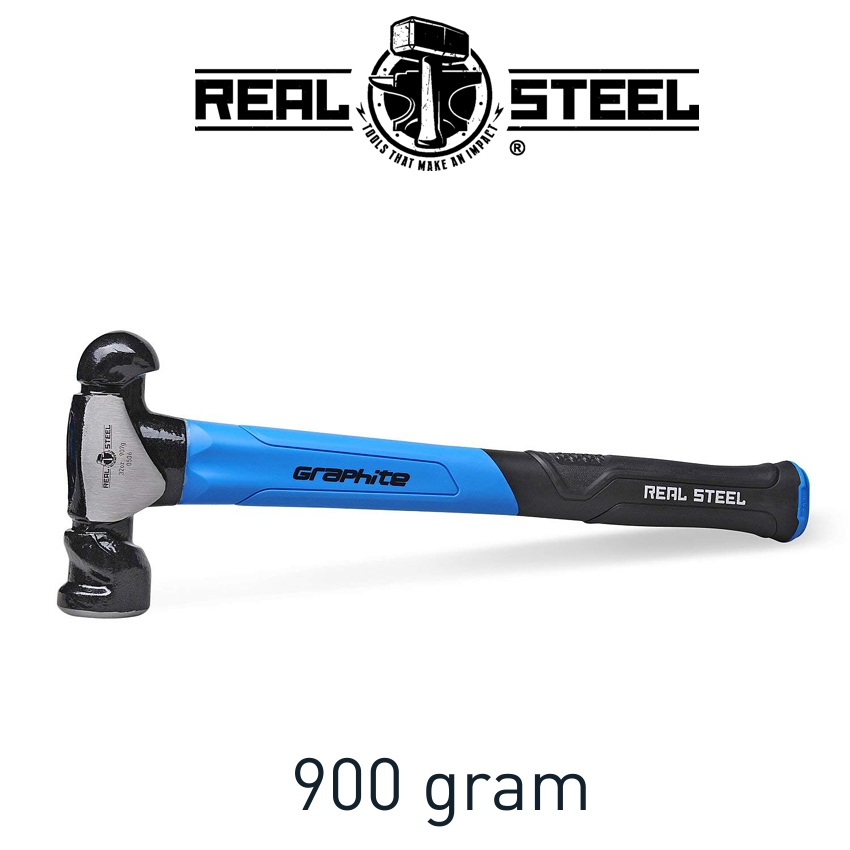(image for) Hammer Ball Pein 900g 32oz Graph. Handle Real Steel