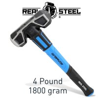 Hammer Sledge/cross Strike 1.8kg 4lb Graph. Handle Real Steel (image for) Hammer Sledge/cross Strike 1.8kg 4lb Graph. Handle Real Steel