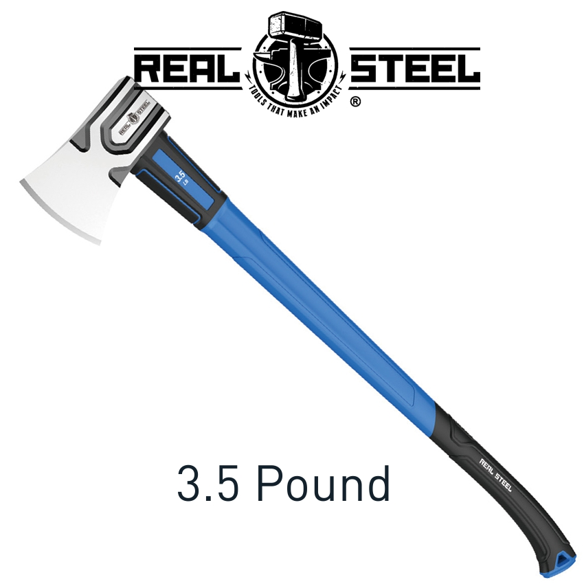 (image for) Axe 1.5kg 3.5lb Graph. Handle 870mm Real Steel