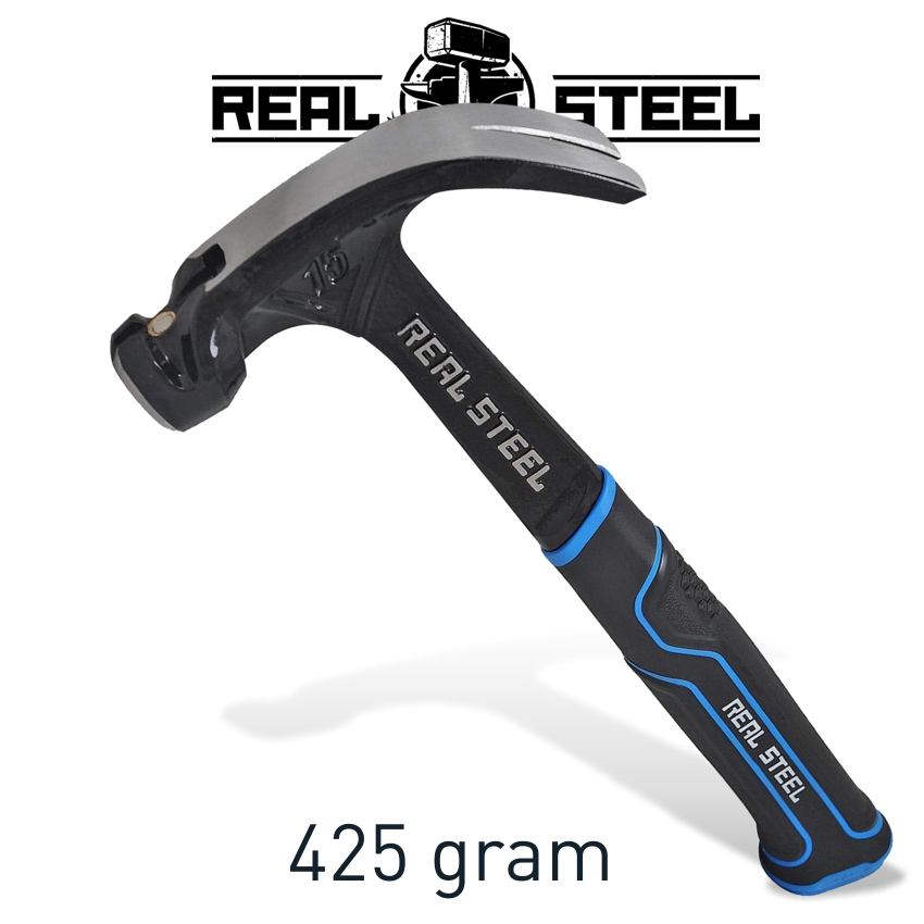 (image for) Hammer Claw Curved 425g 15oz All Steel Handle Real Steel