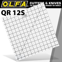 (image for) Quilt Ruler Imperial 12in X 12in