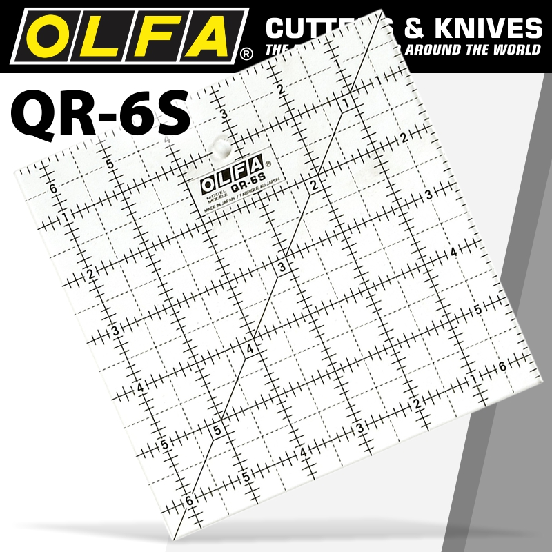 (image for) Quilt Ruler 6' X 6' Square With Grid