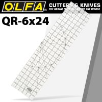 (image for) Quilt Ruler Imperial 6in X 24in