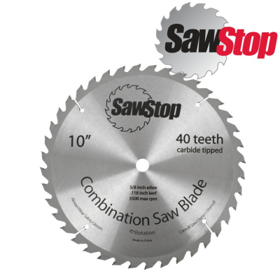 (image for) Sawstop 40t Combination Saw Blade