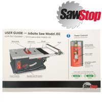 (image for) Sawstop User Guide / Catalogue For Jss