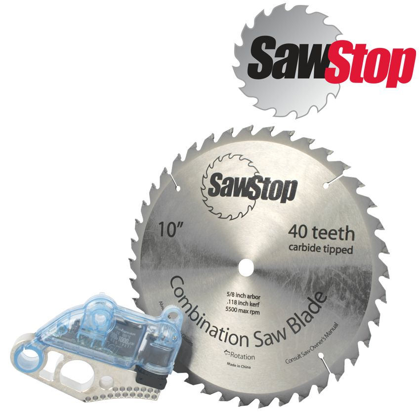 (image for) Sawstop Demo Cartridge And 40t Blade