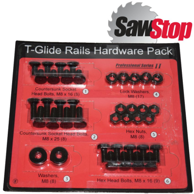 (image for) Sawstop Rail Hardware Pack Tgp2