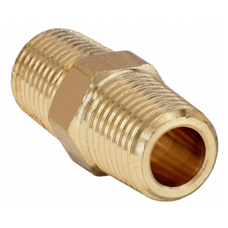 (image for) Nipple Brass 3/8x3/8 M/m